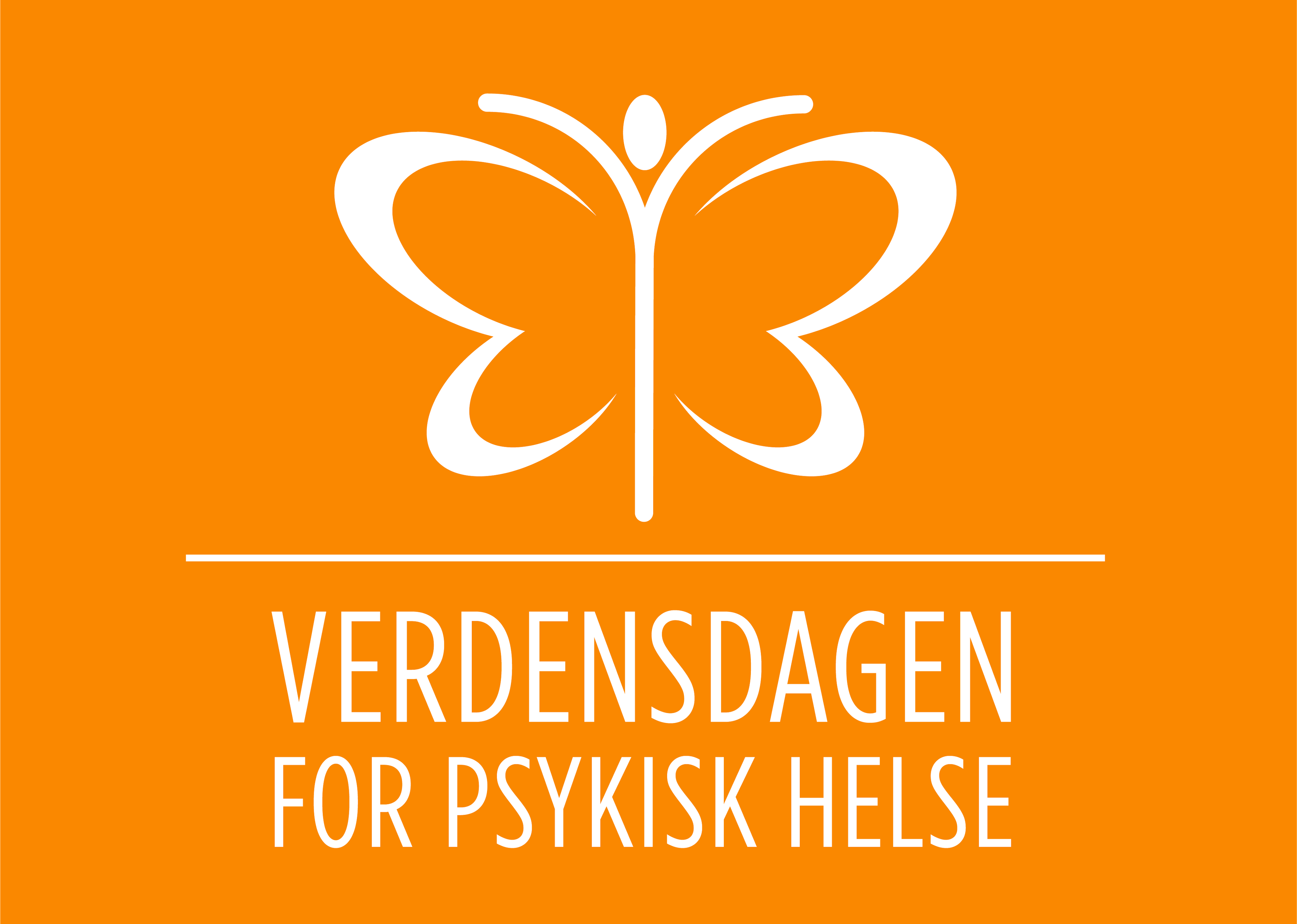 Verdensdagen for psykisk helse logo