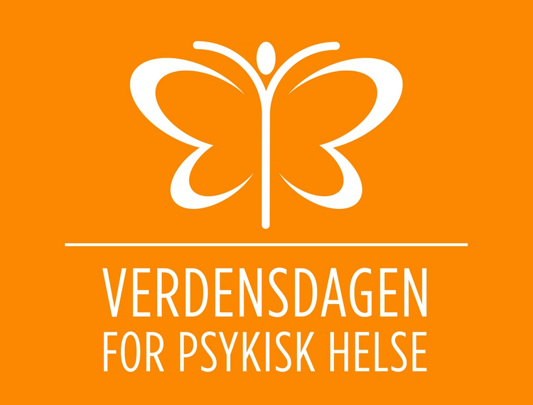 Verdensdagen for psykisk helse logo